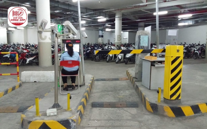barie tự động cho bãi xe