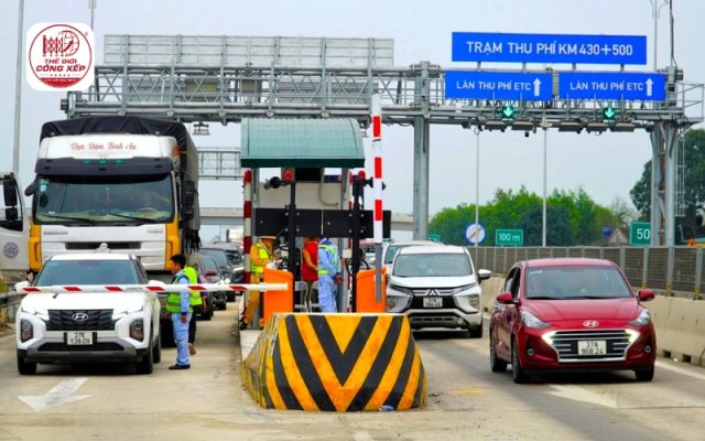 barie tự động cho trạm thu phí