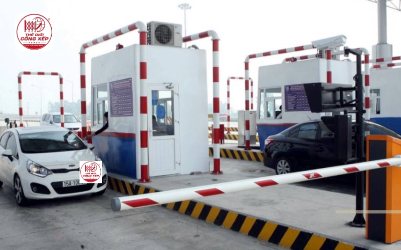 barie tự động cho trạm thu phí