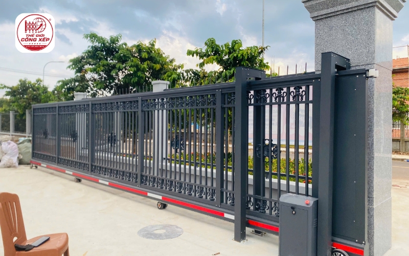 cổng trượt tự động