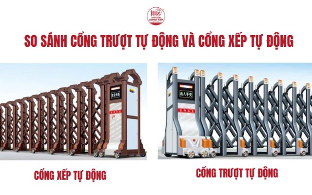 cổng trượt tự động