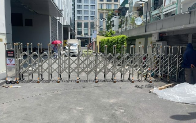 cổng xếp cho khu đô thị