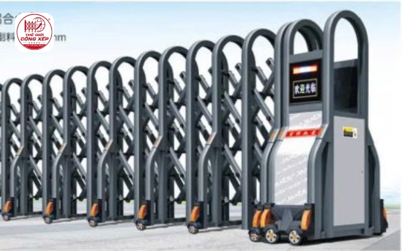 Cổng xếp điện