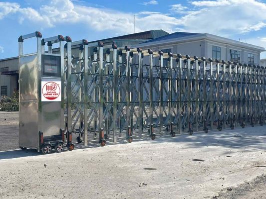 Lắp đặt bàn giao 2 bộ cổng xếp V03 tại Cảng PTSC Vũng Tàu