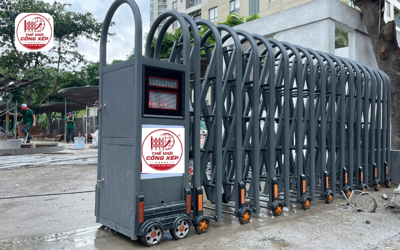 cổng xếp thông minh
