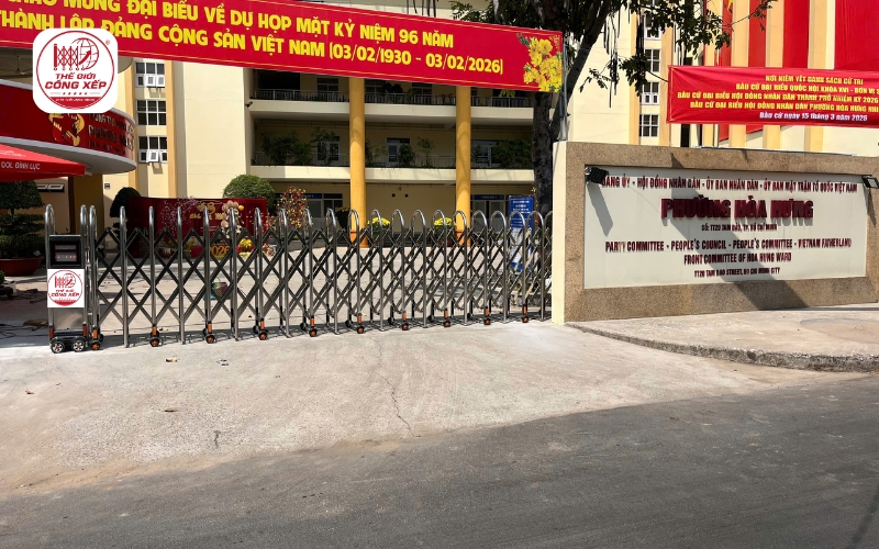 CỔNG XẾP THÔNG MINH 