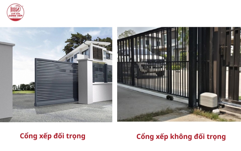 phân biệt cổng trượt tự động