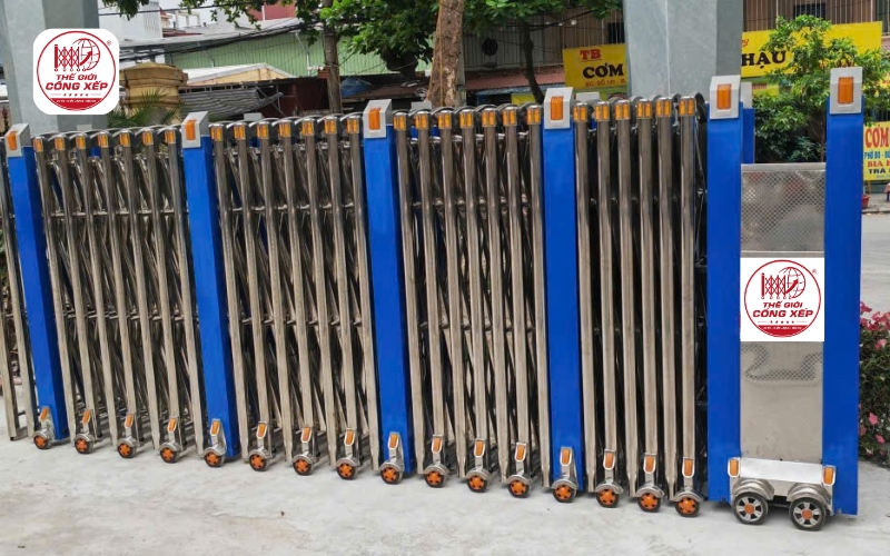 Cổng xếp cho trường học
