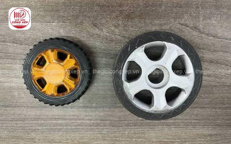 Bánh xe cổng xếp