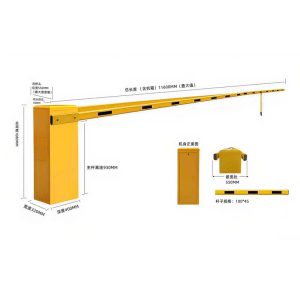 Barie cần thẳng chắp đôi cần dài tối đa 12m