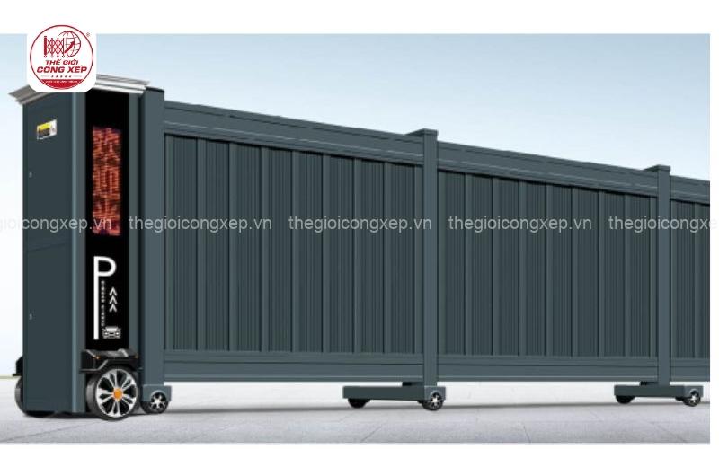 Cổng trượt tự động cho biệt thự
