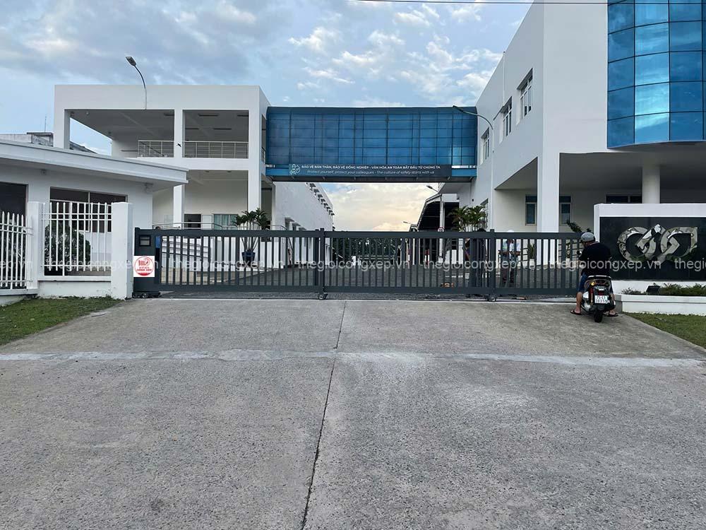 Dự án lắp đặt cổng trượt tự động dài 11,5m tại TP.HCM