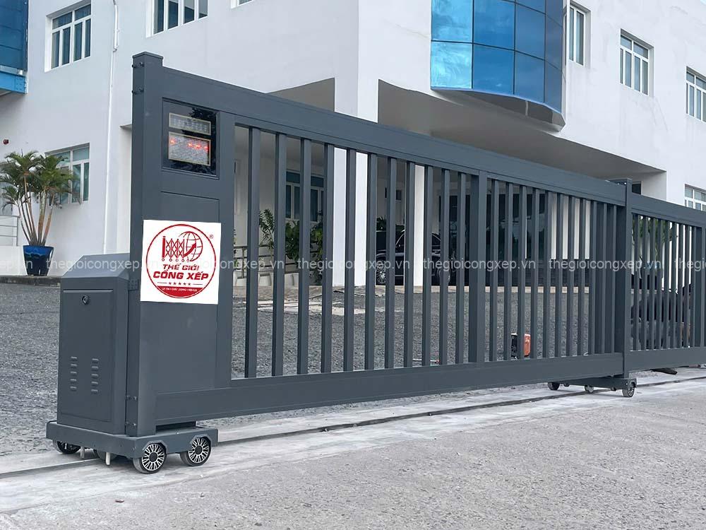 Dự án lắp đặt cổng trượt tự động dài 11,5m tại TP.HCM