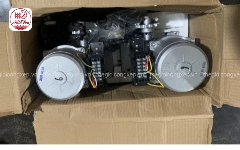 motor cổng xếp