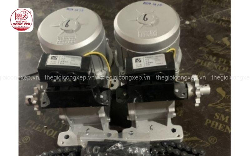 motor cổng xếp