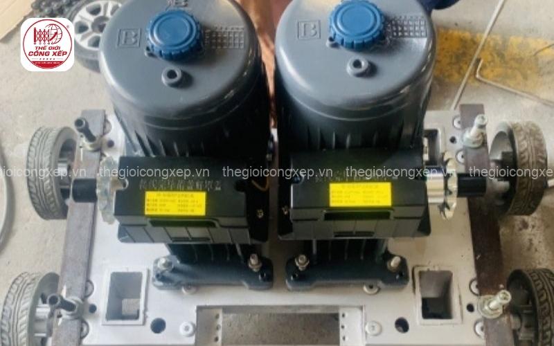 motor cổng xếp