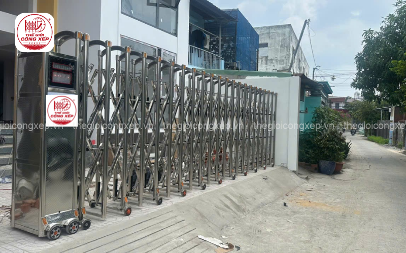 dấu hiệu cổng xếp sắp bị hỏng