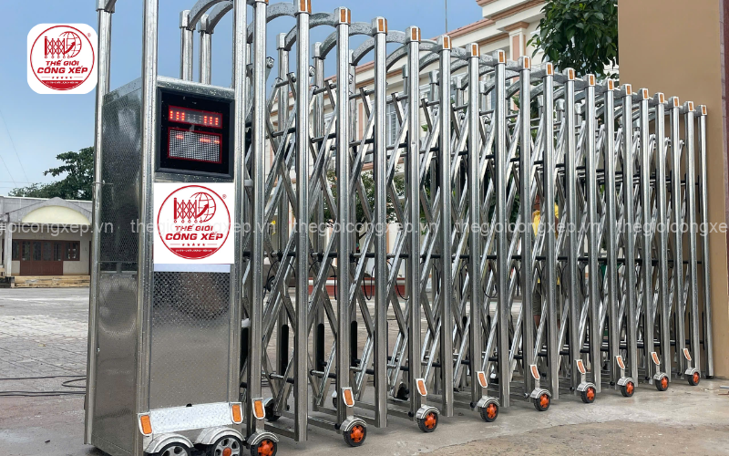 lưu ý khi sử dụng cổng xếp