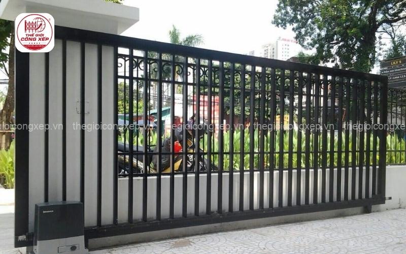 cổng lùa tự động