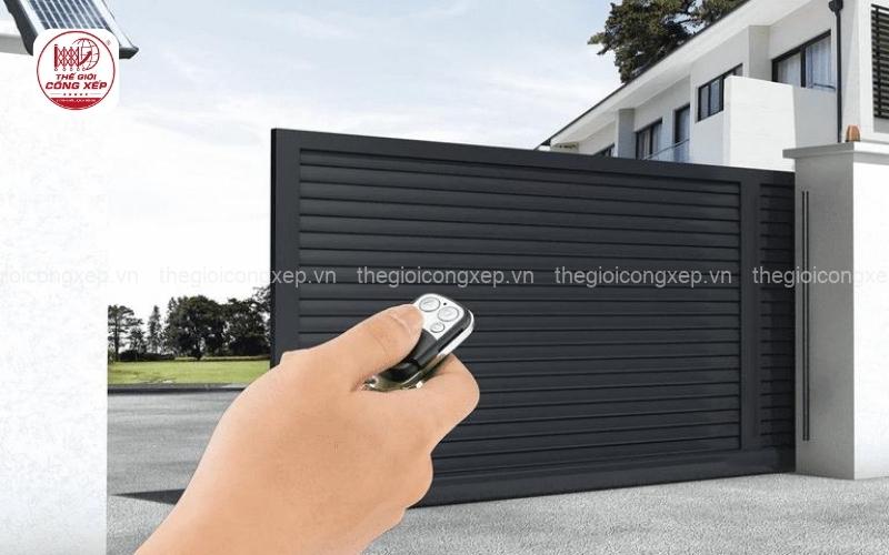 cổng lùa tự động