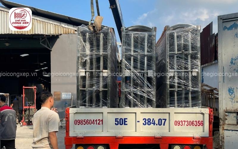 Cổng xếp tự động cho cơ quan