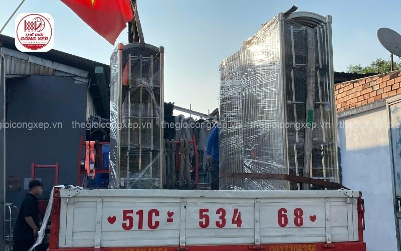 Cổng xếp tự động cho cơ quan