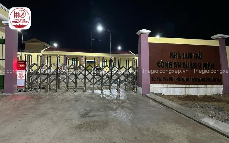 Cổng xếp tự động cho cơ quan