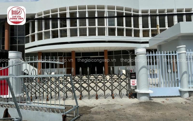 Cổng xếp tự động cho cơ quan