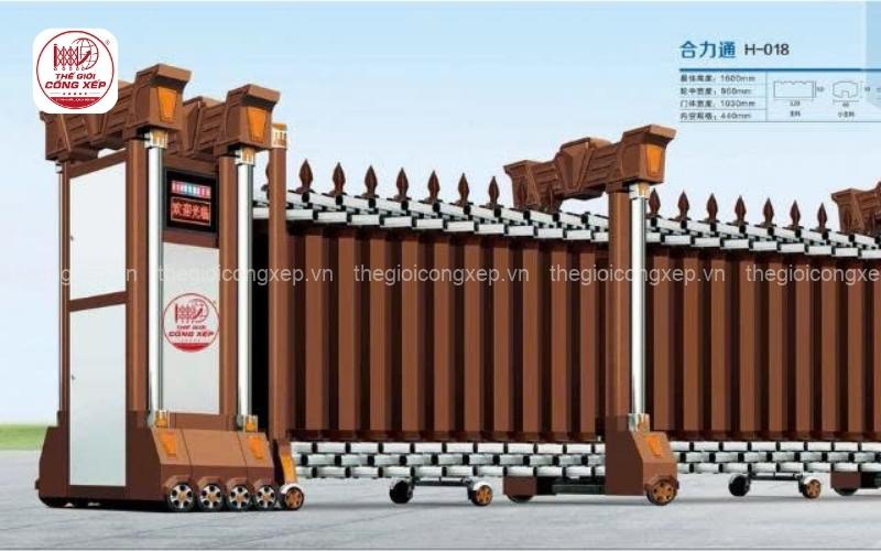 Cửa cổng xếp công nghệ mới