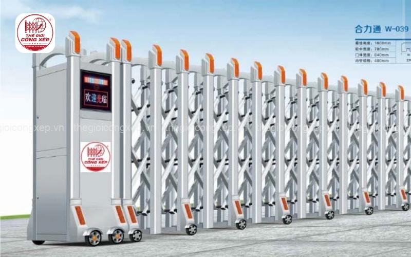 Cửa cổng xếp công nghệ mới
