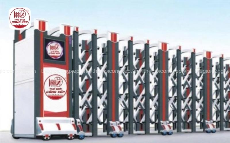 Cửa cổng xếp công nghệ mới