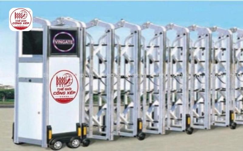 Cửa cổng xếp công nghệ mới