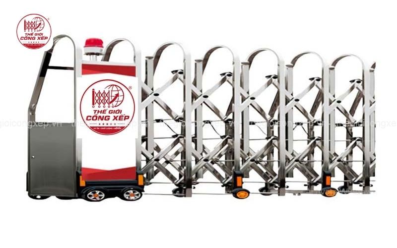 Cửa cổng xếp công nghệ mới