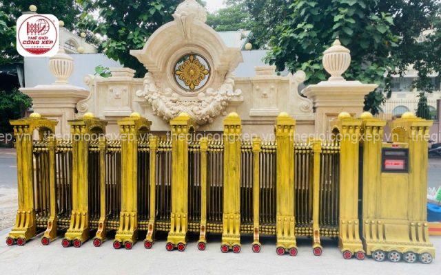 mua cửa cổng xếp ở đâu