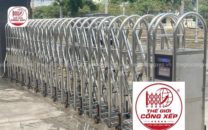 tuổi thọ của cổng xếp inox 201
